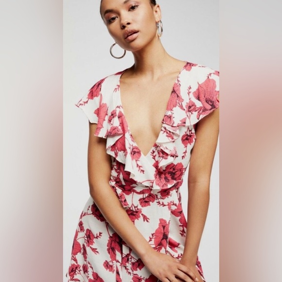 SOLD - Free People French Quarter Wrap Dress - Sz. XS - Picture 2 of 7